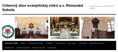 Podporme aktivity v CZ ECAV Rimavská Sobota