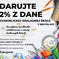 2% pre EZŠ v Bratislave