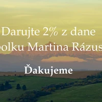 2% Vašej dane pre Spolok Martina Rázusa