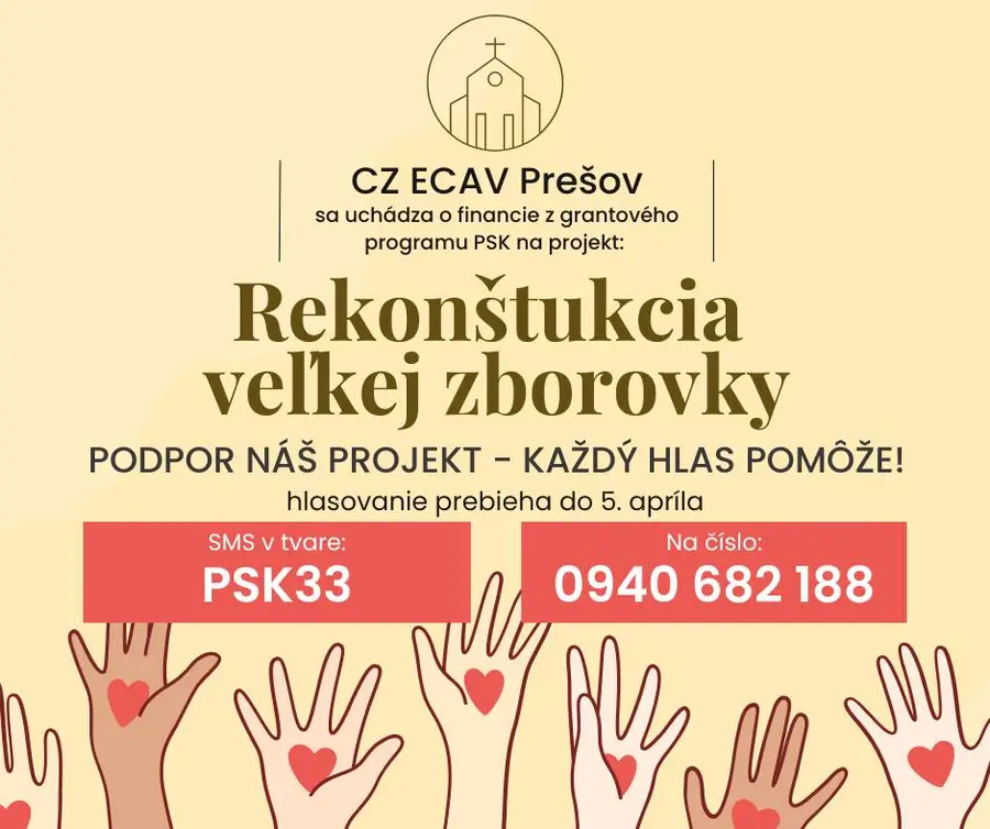 Pošlime SMS hlas